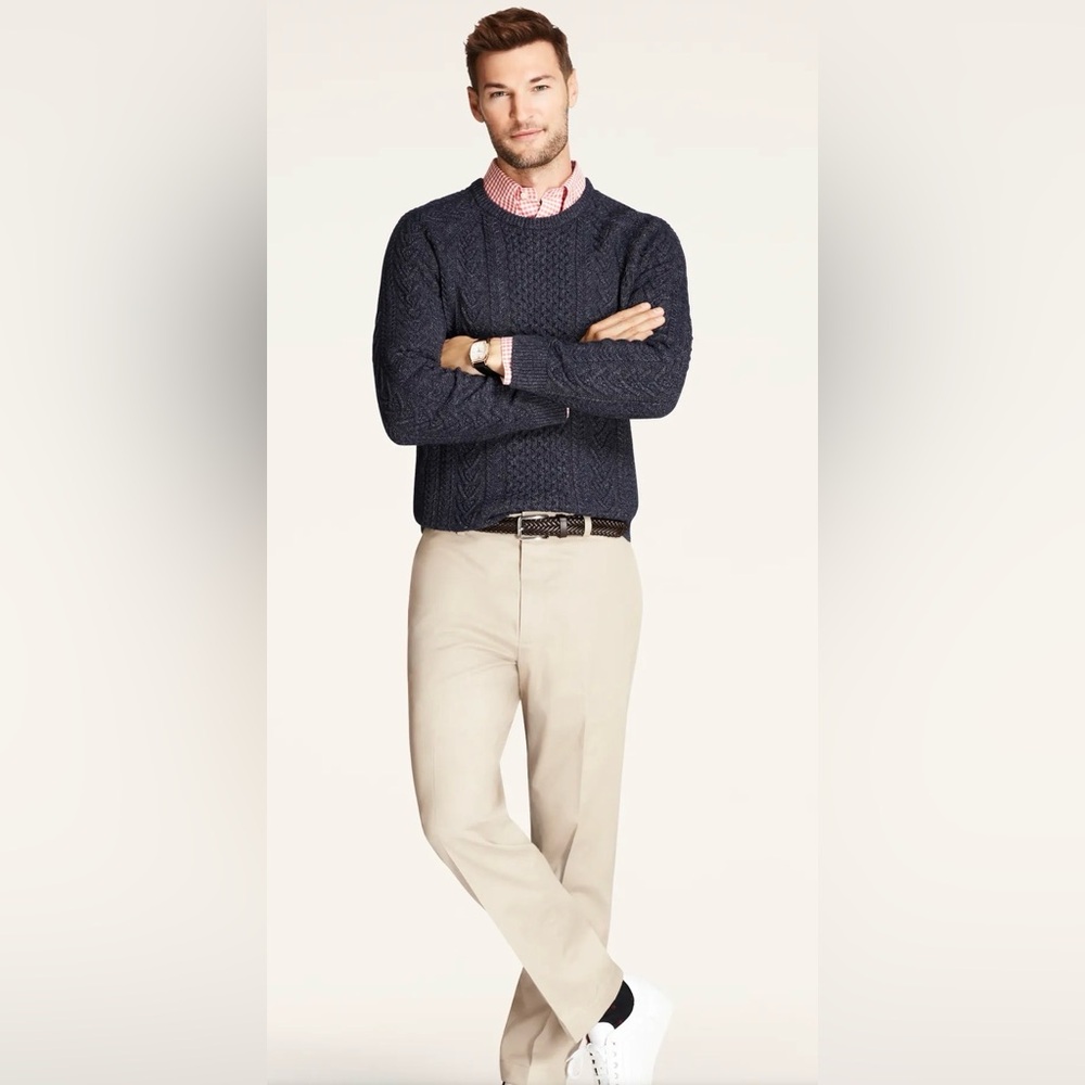 Men’s brooks brothers Advantage Chino® Pants NEW khaki $118 retail